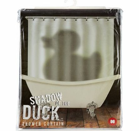 Shadow Of The Duck Duch Shadow Shower Curtain