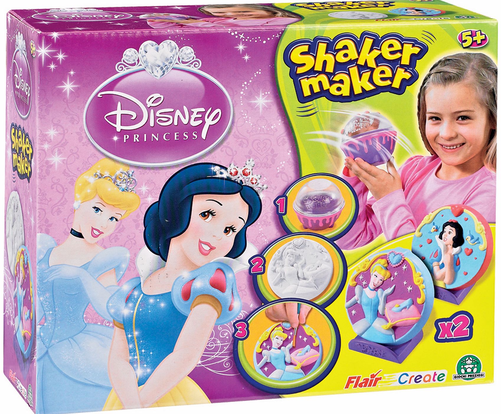 Disney Princess Shaker Maker - Cinderella & Snow