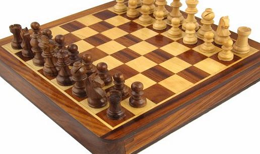 ShalinIndia Wood Crafts Games Chess Sets Board And Pieces Handmade Gifts India