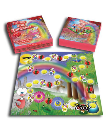 Shannon Games Fairies and Rainbows Board Game
