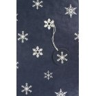 Shared Earth Gift Wrap Snowflake Paper - Blue