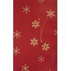 Shared Earth Gift Wrap Snowflake Paper - Red