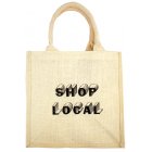 Shop Local Jute Bag