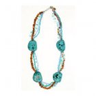 Shared Earth Turquoise Beaded Necklace