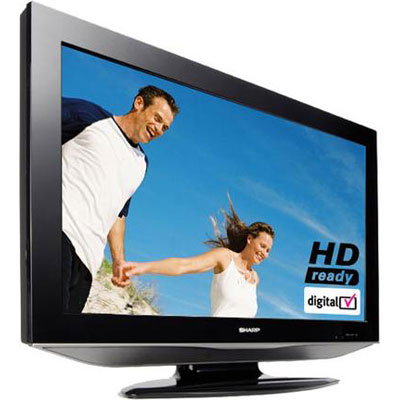 Sharp 26 inch HD Ready LCD Television Black