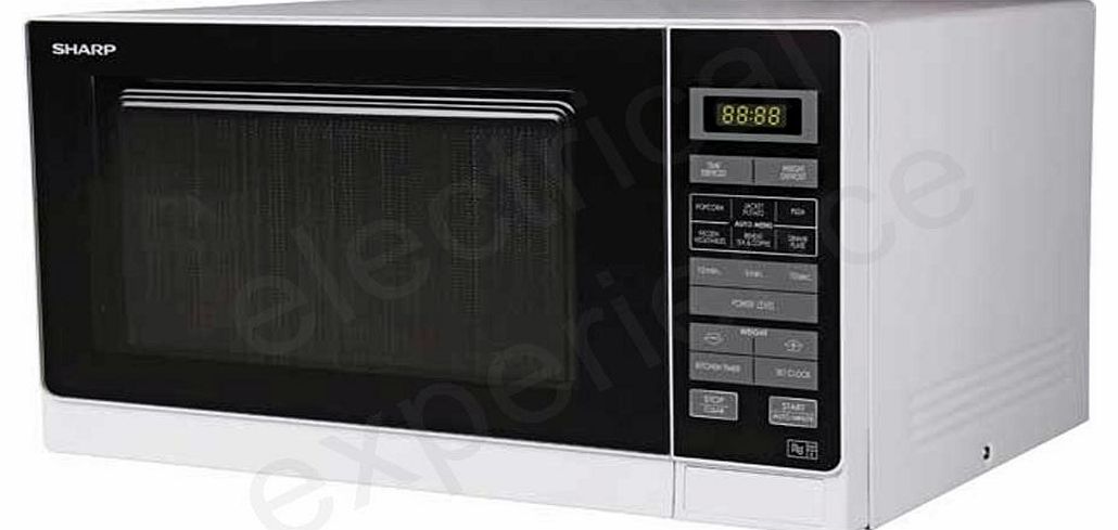 R372SLM 900W Microwave Oven (Silver)