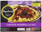 Sharwoods Chicken Madras with Rice (375g)