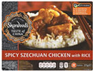 Sharwoods Spicy Szechuan Chicken with Rice