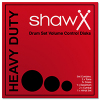 Shaw Heavy Duty Volume Control Discs - Rock Set
