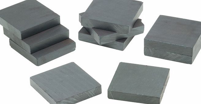 Shaw Magnets Ceramic Square Magnets 19x19x5mm - Pack of 10