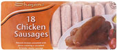 Shazans Chicken Sausages (18 per pack - 990g)