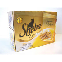 sheba POUCH CUISINE COLLECTION 12 x 4 PACK 85G