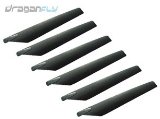 3 Sets of Black Upper Replacement Blades (6 pieces) for the Lama II V4 - Blade A (Qty 6)