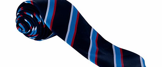 Sherborne House School Tie, Blue/White/Red