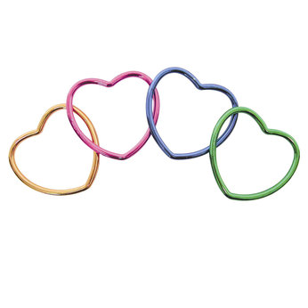 Heart Bracelets - 24 Pack