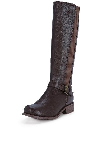 Terry Standard Fit Elastic Riding Boot