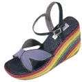 SHOE CO. lorna rainbow sandals