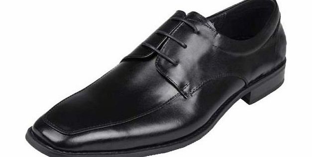 SHOES Mens Leather Formal Designer Slip On Shoes Size 7 to 11 UK WORK CASUAL LEISURE SCHOOL (9 UK MENS)