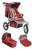 shop ` Jogg(R) Disc II with Infant Car Seat and Carrycot: - Bordeaux/Sand