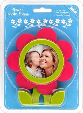 Shot2go, 2041[^]10001797 Shot 2 Go Flower Photo Frame- Pink 10001797