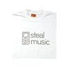 shotdead Steal Music T-Shirt - White