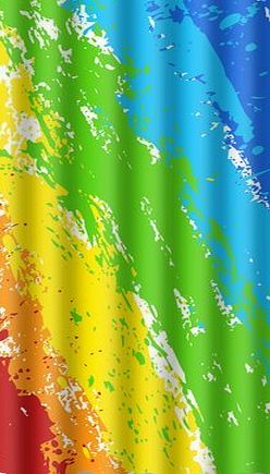 shower curtain Generic Customize New Fashion Design Colorful Rainbow Waterproof Polyester Fabric Bathroom Custom Novelty Shower Curtain 36`` x 72``