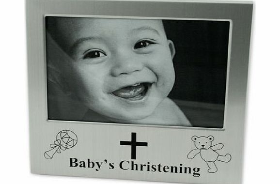 Shudehill Babys Christening Photo Frame