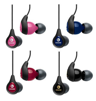 Shure SE115 Sound Isolating Earphones Colour PINK