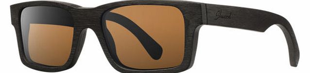 Haystack Dark Walnut Sunglasses - Brown