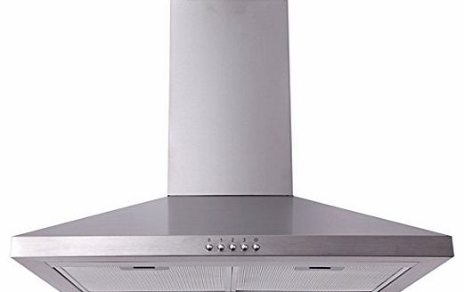 SIA CH61SS 60cm Kitchen Chimney Cooker Hood Extractor in Stainless Steel