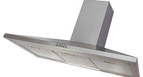 CH91SS 90cm Designer Stainless Steel Cooker Hood Extractor