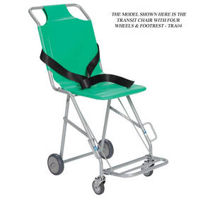 Transit Chair Two Rear Wheels & Footrest