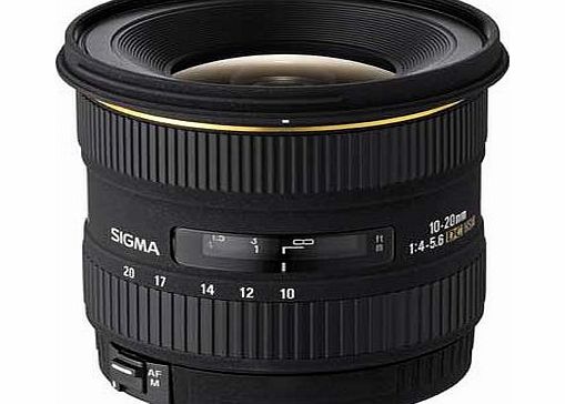 Sigma 10-20mm f/4-5.6 EX DC HSM Canon Fit Lens