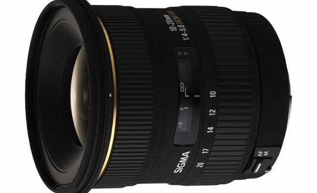 Sigma 10-20mm f/4-5.6 EX DC Lens for Minolta/Sony AF