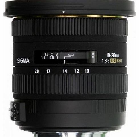 Sigma 10-20mm f3.5 EX DC HSM Lens for Sony Digital SLR Cameras with APS-C Sensors