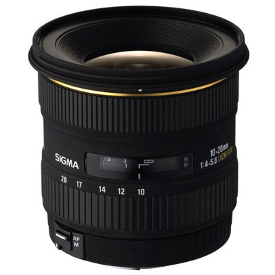Sigma 10-20mm f4-5.6 EX DC HSM Lens - Nikon Fit