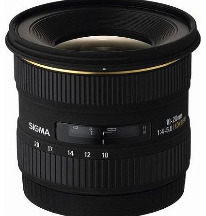 Sigma 10-20mm f4-5.6 EX DC HSM Nikon Fit Lens