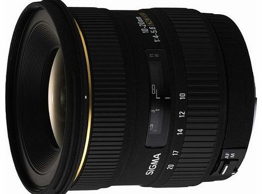 Sigma 10-20mm f4-5.6 EX DC Lens For Pentax Digital SLR Cameras