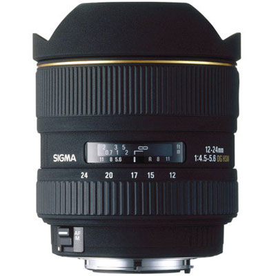 Sigma 12-24mm f4.5-5.6 EX DG Lens - Canon Fit