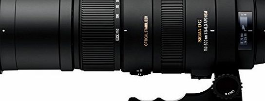 Sigma 150-500mm f5-6.3 APO DG OS HSM for Canon Digital and Film SLR Cameras (Official Sigma 3 Year UK Warranty)