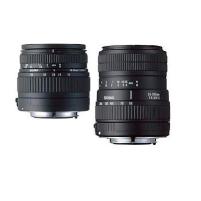 18-50mm+55-200mm DC Twinpack Lens Kit -
