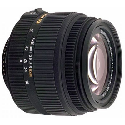 Sigma 18-50mm f3.5-5.6 HSM Lens - Nikon Fit