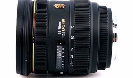 Sigma 24-70mm F2.8 IF EX DG HSM Zoom Lens for Canon Digital and Film SLR Cameras