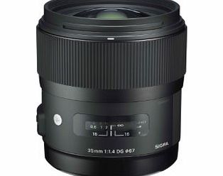 Sigma 35mm F1.4 DG HSM Lens for Nikon