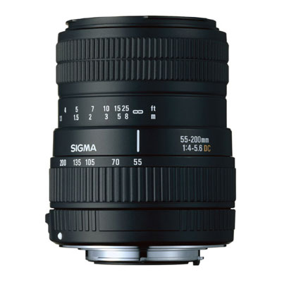 Sigma 55-200mm f4-5.6 DC Lens - Sony/Minolta
