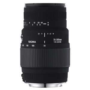 Sigma 70-300 F4-5.6 DG Macro Lens 509934