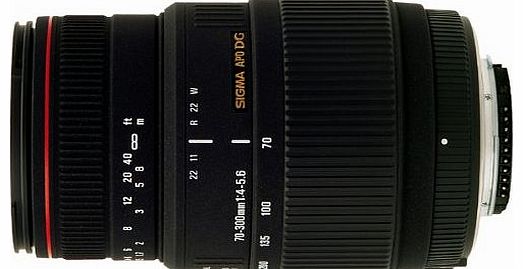 Sigma 70-300mm f4-5.6 APO DG Macro For Nikon Digital 