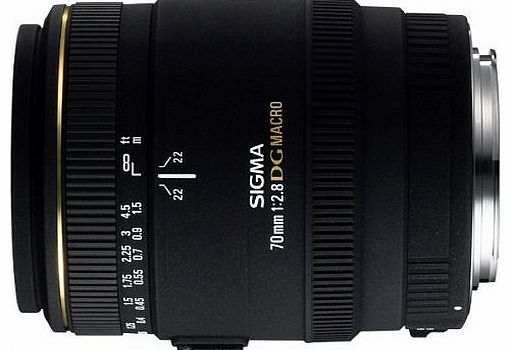 Sigma 70mm f2.8 EX DG Macro Lens For Canon Digital 