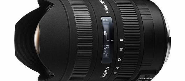 Sigma 8-16mm f4.5-5.6 DC Lens for Sony Digital SLR Cameras with APS-C Sensors