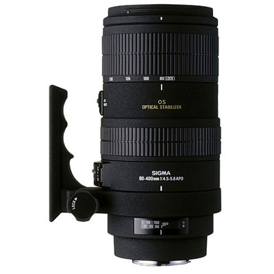 Sigma 80-400mm f4-5.6 EX APO DG OS Lens - Canon